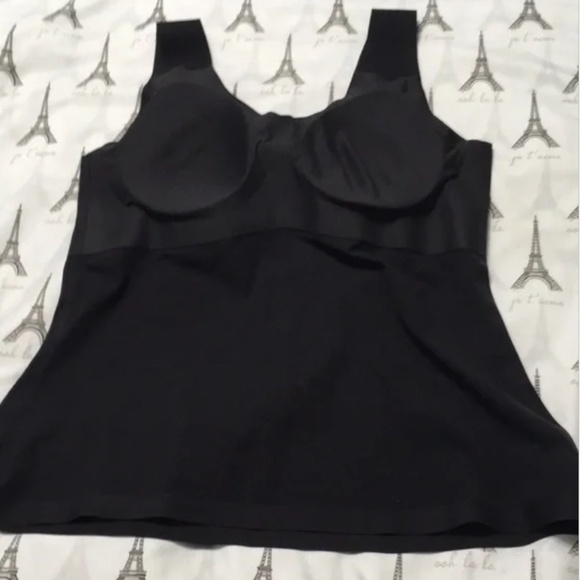 Knix LuxeLift V-neck Tank Sz XXXL+ Black - Picture 3 of 5